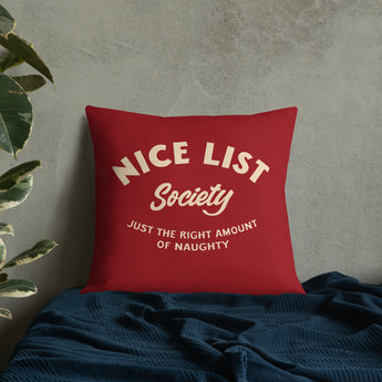 Nice List Society Pillow - Fables and Tales
