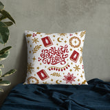 Bookish Festive Vibes Pillow - Fables and Tales