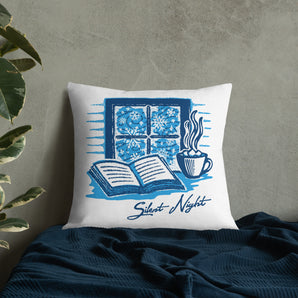 Silent Night Pillow