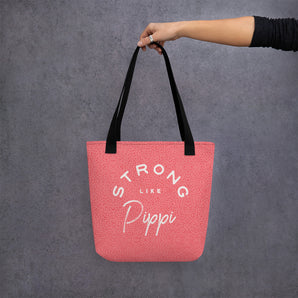Strong Like Pippi Freckled Tote - Fables and Tales
