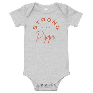Strong Like Pippi Infant Bodysuit - Fables and Tales