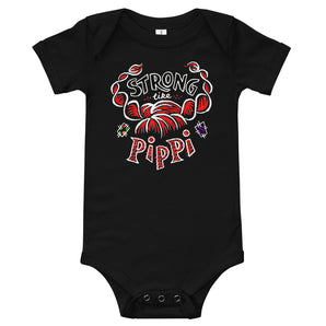 Strong Like Pippi Infant Bodysuit - Fables and Tales