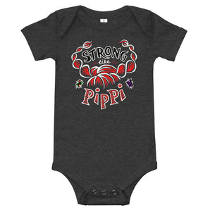 Strong Like Pippi Infant Bodysuit - Fables and Tales