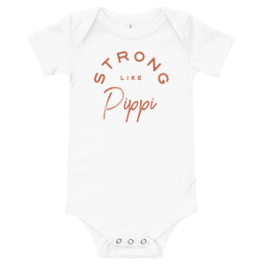 Strong Like Pippi Infant Bodysuit - Fables and Tales