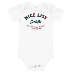 Nice List Society Infant Bodysuit - Fables and Tales