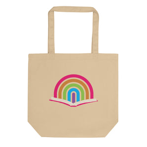Rainbow Reader Organic Tote