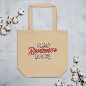 Read Romance Books Organic Tote