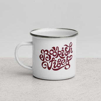 Bookish Vibes Enamel Mug - Fables and Tales
