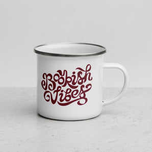 Bookish Vibes Enamel Mug - Fables and Tales