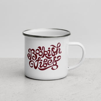 Bookish Vibes Enamel Mug - Fables and Tales