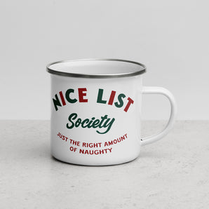 Nice List Society Enamel Mug - Fables and Tales