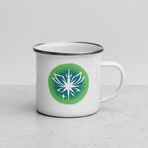 Faith, Trust, and the Pixie Dust Enamel Mug