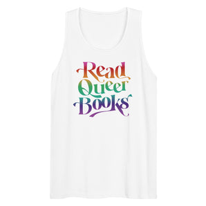 Read Queer Books Unisex Tank