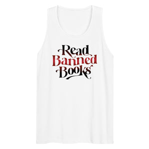 Read Banned Books Unisex Tank