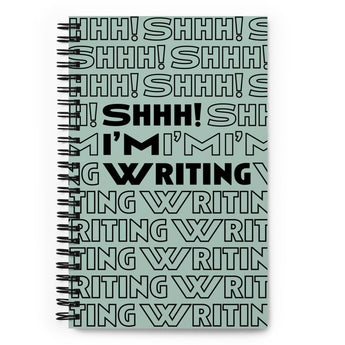 Shhh! I'm Writing Notebook - Avocado - Fables and Tales