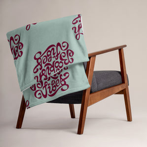 Bookish Vibes Throw Blanket - Fables and Tales