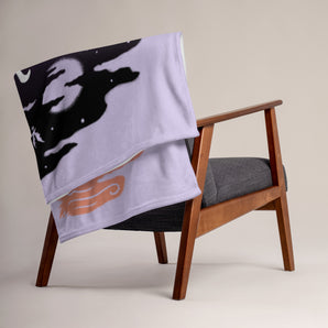 Spooky Bookish Vibes Blanket