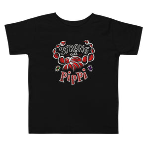 Strong Like Pippi Toddler Tee - Fables and Tales