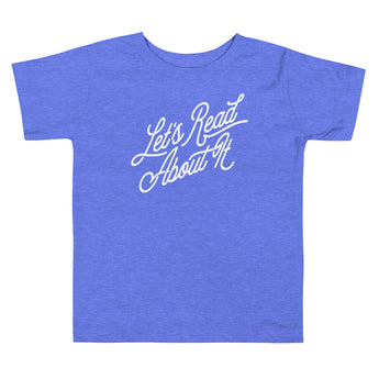 Let's Read About It Toddler Tee - Fables and Tales