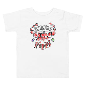 Strong Like Pippi Toddler Tee - Fables and Tales