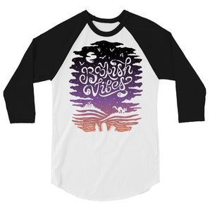 Spooky Bookish Vibes 3/4 Raglan
