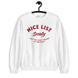 Nice List Society Unisex Crewneck Sweatshirt - Fables and Tales