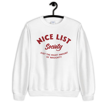 Nice List Society Unisex Crewneck Sweatshirt - Fables and Tales