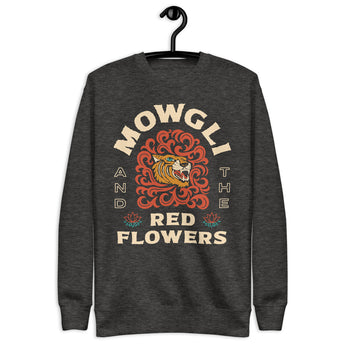 Mowgli and the Red Flowers Adult Fitted Pullover - Fables and Tales