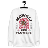 Mowgli and the Red Flowers Adult Fitted Pullover - Fables and Tales