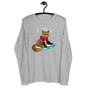 Woodland Wonderland Unisex Long Sleeve Tee - Fox