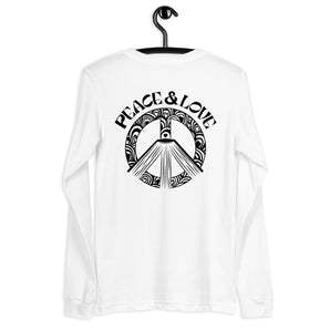 Peace & Love Unisex Long Sleeve Tee