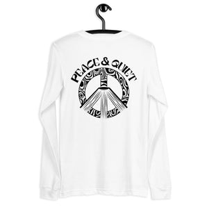 Peace & Quiet Unisex Long Sleeve Tee