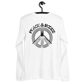 Peace & Books Unisex Long Sleeve Tee