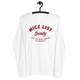 Nice List Society Unisex Long Sleeve Tee - Fables and Tales