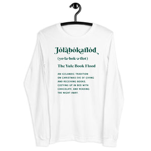 Jolabokaflod Unisex Long Sleeve Tee - Fables and Tales