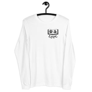 Peace & Love Unisex Long Sleeve Tee