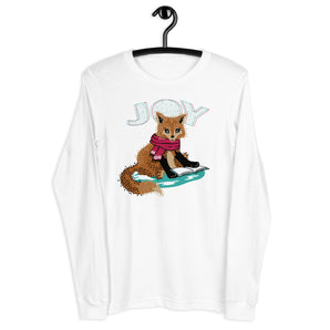 Woodland Wonderland Unisex Long Sleeve Tee - Fox