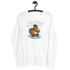 Woodland Wonderland Unisex Long Sleeve Tee - Chipmunk