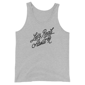 Let's Read About It Unisex Tank Top - Fables and Tales