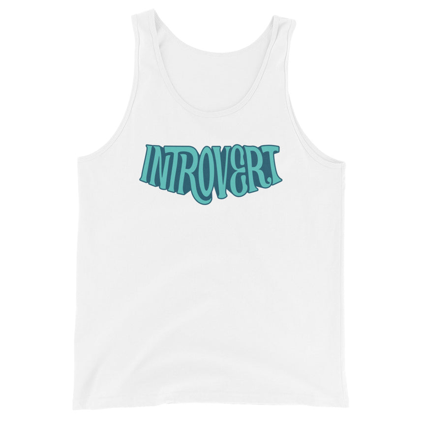 Introvert Adult Unisex Tank Top - Fables and Tales
