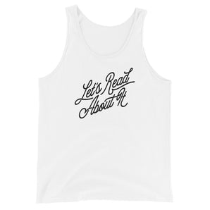 Let's Read About It Unisex Tank Top - Fables and Tales