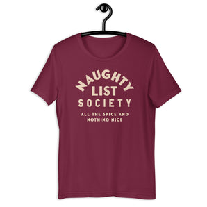 Naughty List Unisex Tee