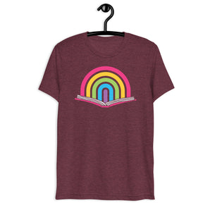 Rainbow Reader Unisex Tri-Blend Tee