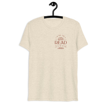 Library Checkout Unisex Tri-Blend Tee - Fables and Tales