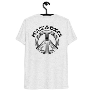 Peace & Books Unisex Tri-Blend Tee