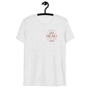 Library Checkout Unisex Tri-Blend Tee - Fables and Tales
