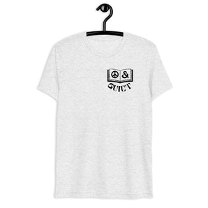 Peace & Quiet Unisex Tri-Blend Tee