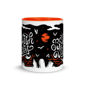 Spooky Bookish Vibes 11oz Color Mug