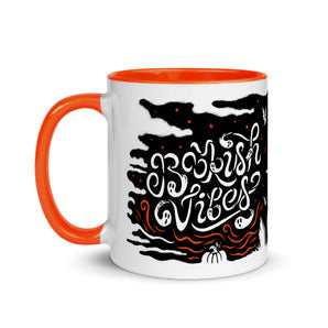 Spooky Bookish Vibes 11oz Color Mug