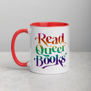 Read Queer Books Color Mug
